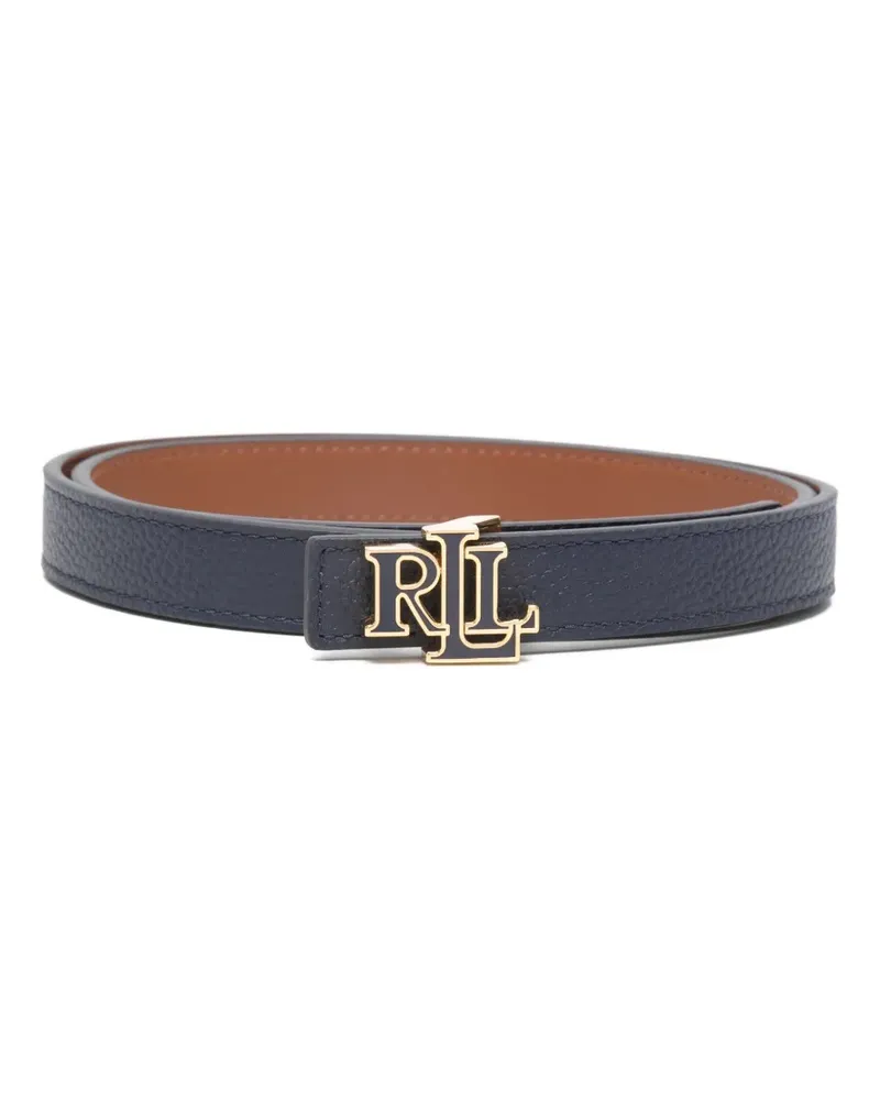 Ralph Lauren logo-buckle belt - Blau Blau
