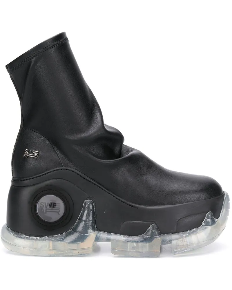 swear Wunschanfertigung: Air Revive Xtra Sneakers - Schwarz Schwarz