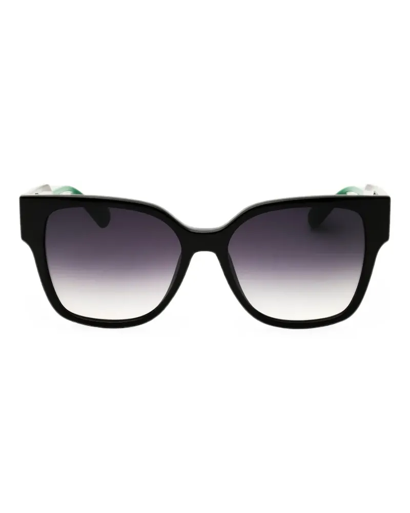MAX&Co. Sonnenbrille mit eckigem Gestell - Schwarz Schwarz