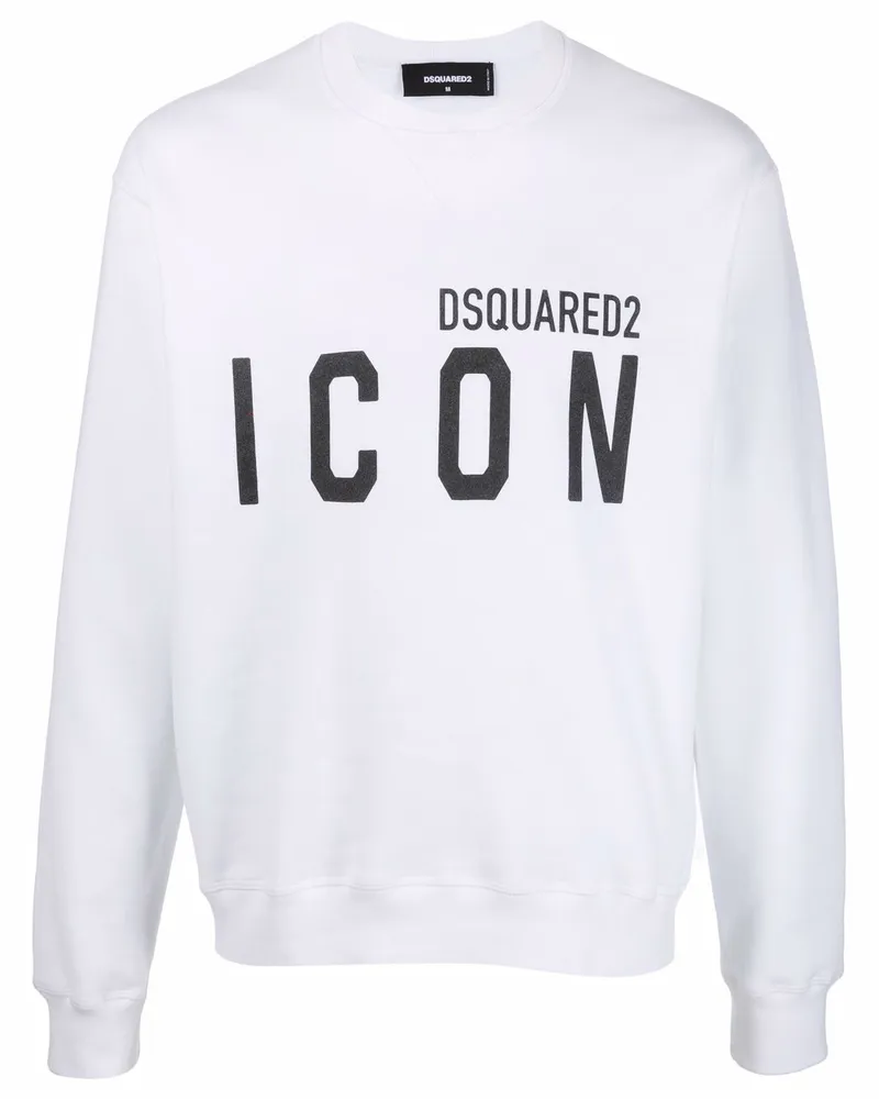 Dsquared2 Icon Sweatshirt - Weiß Weiß