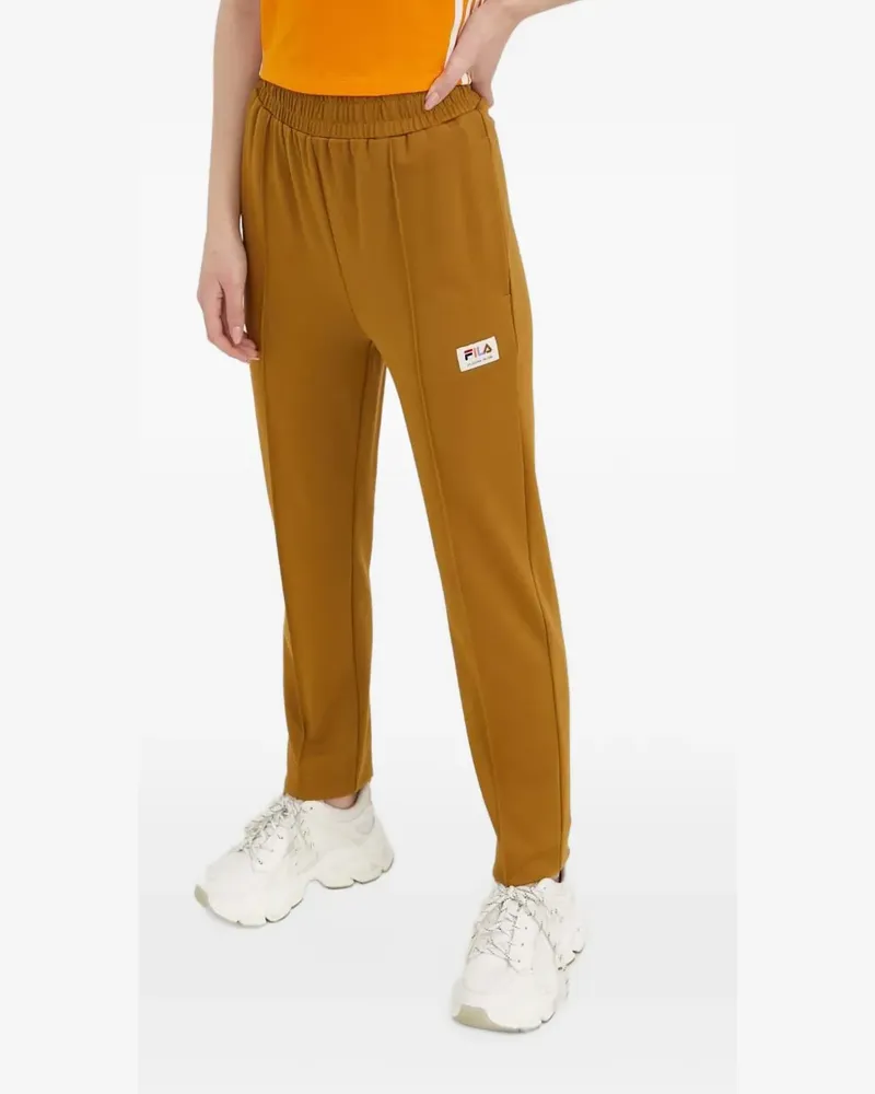 Fila logo-patch track pants - Braun Braun