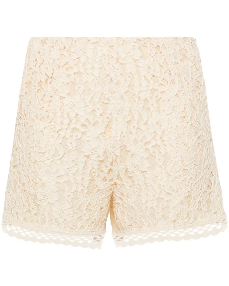 Twin-Set Shorts mit hohem Bund - Nude Nude