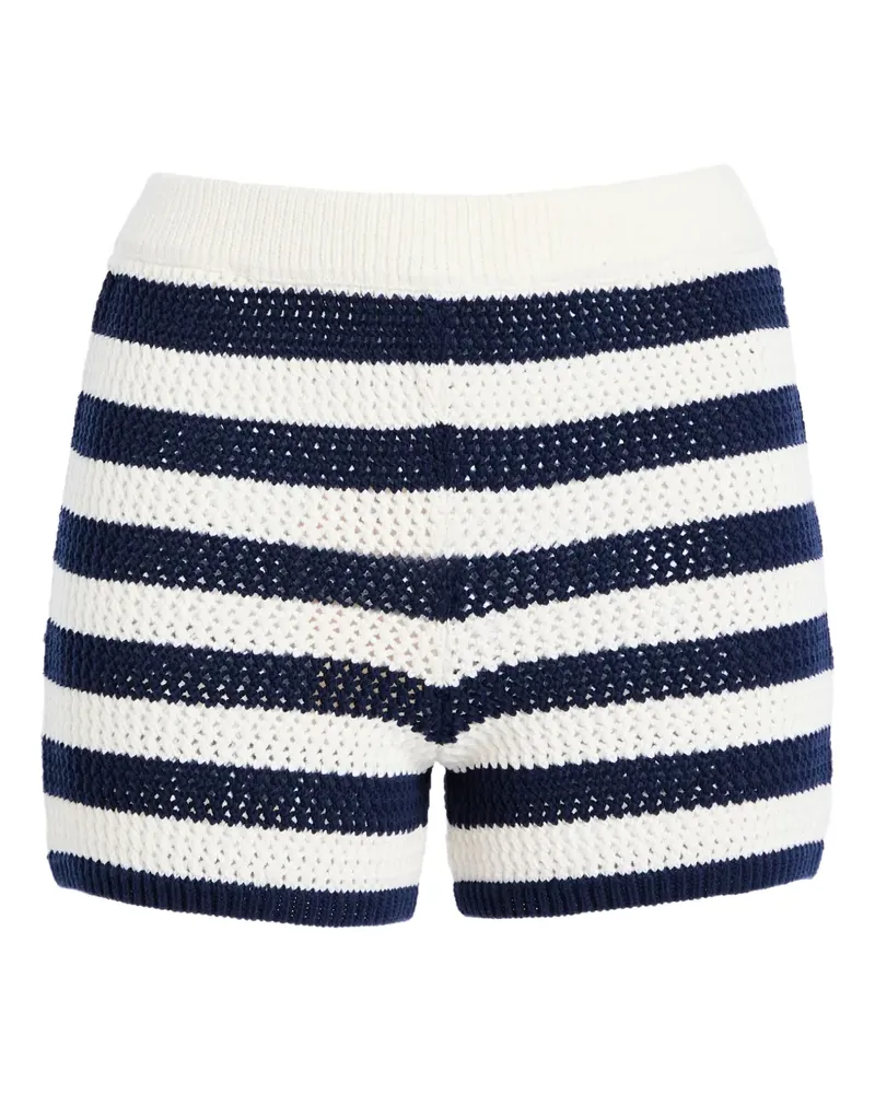 SER.O.YA Gehäkelte Nini Shorts - Weiß Weiß