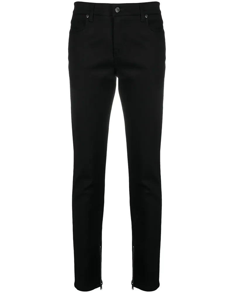 Tom Ford Halbhohe Skinny-Jeans - Schwarz Schwarz