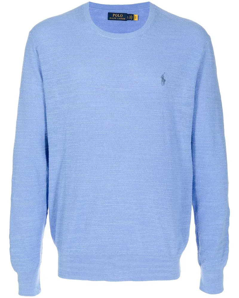 Ralph Lauren Pullover mit Logo-Stickerei - Blau Blau