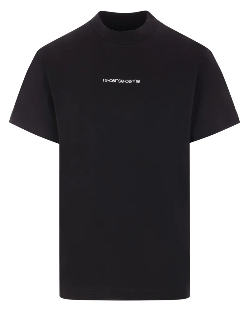10 Corso Como T-Shirt mit Logo-Print - Schwarz Schwarz