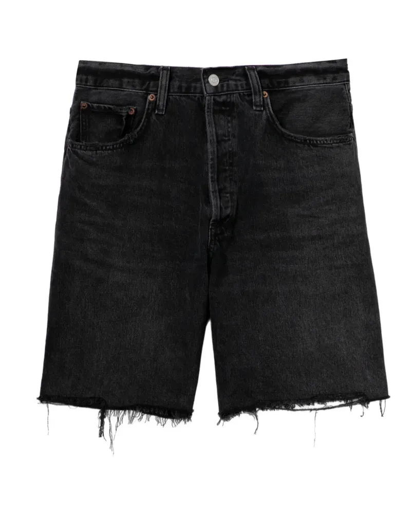 AGOLDE Indra Shorts - Schwarz Schwarz