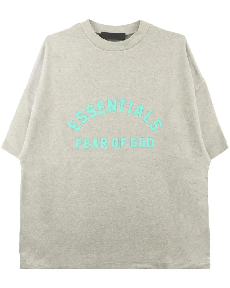 Fear of God T-Shirt mit Logo-Print - Grau Grau