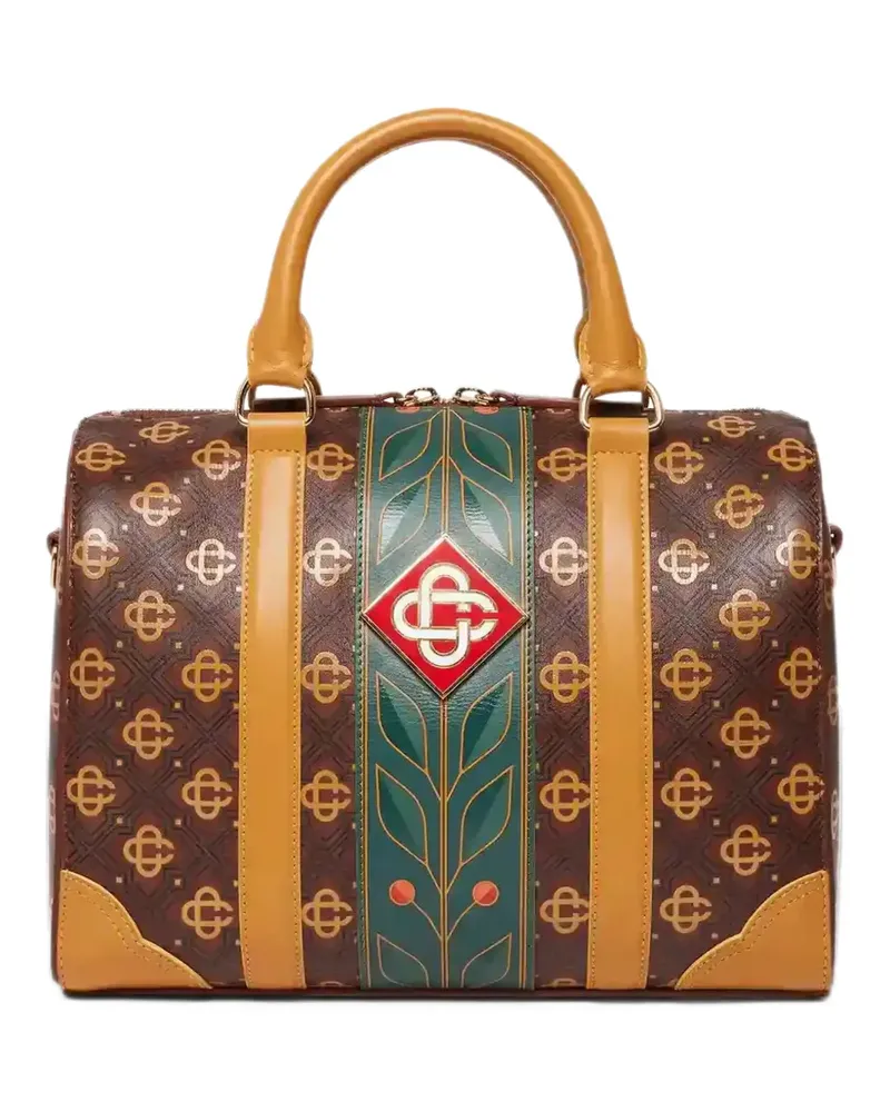 Casablanca Paris Mini Reisetasche mit Monogramm - Braun Braun