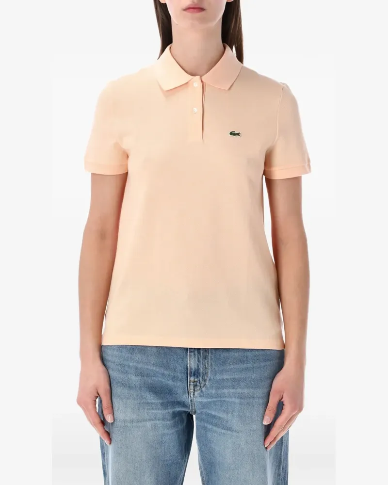 Lacoste Petit Poloshirt aus Piqué - Orange Orange
