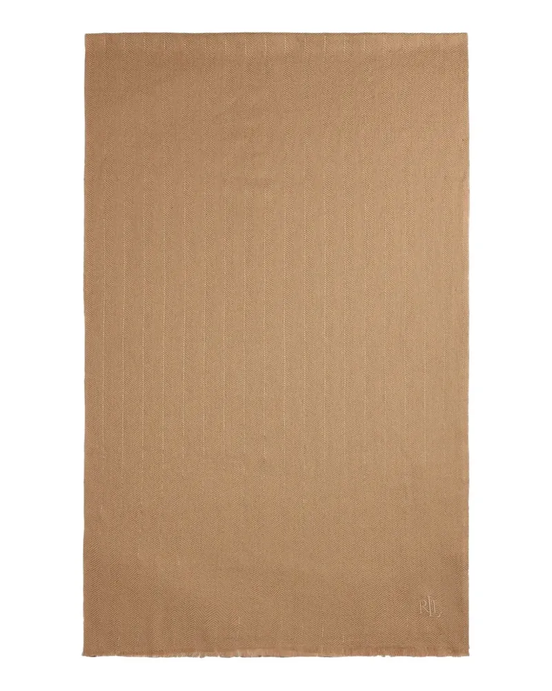 Ralph Lauren fringed scarf - Nude Nude