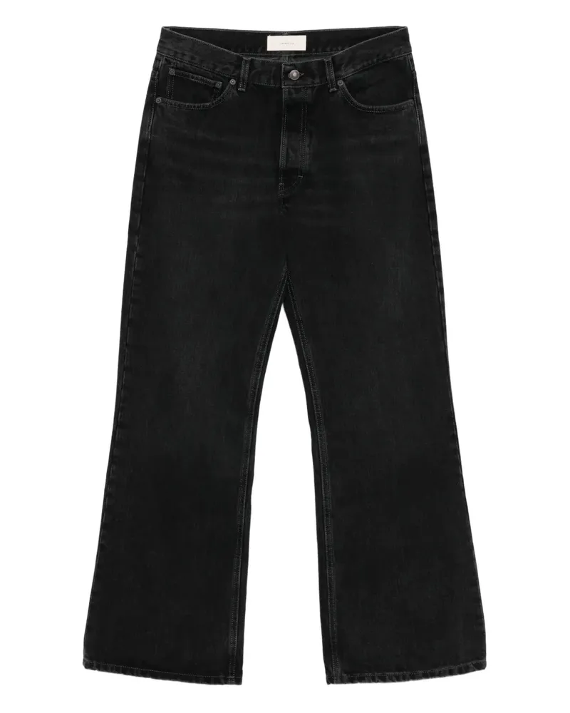 JEANERICA Jeans mit Logo-Patch - Schwarz Schwarz