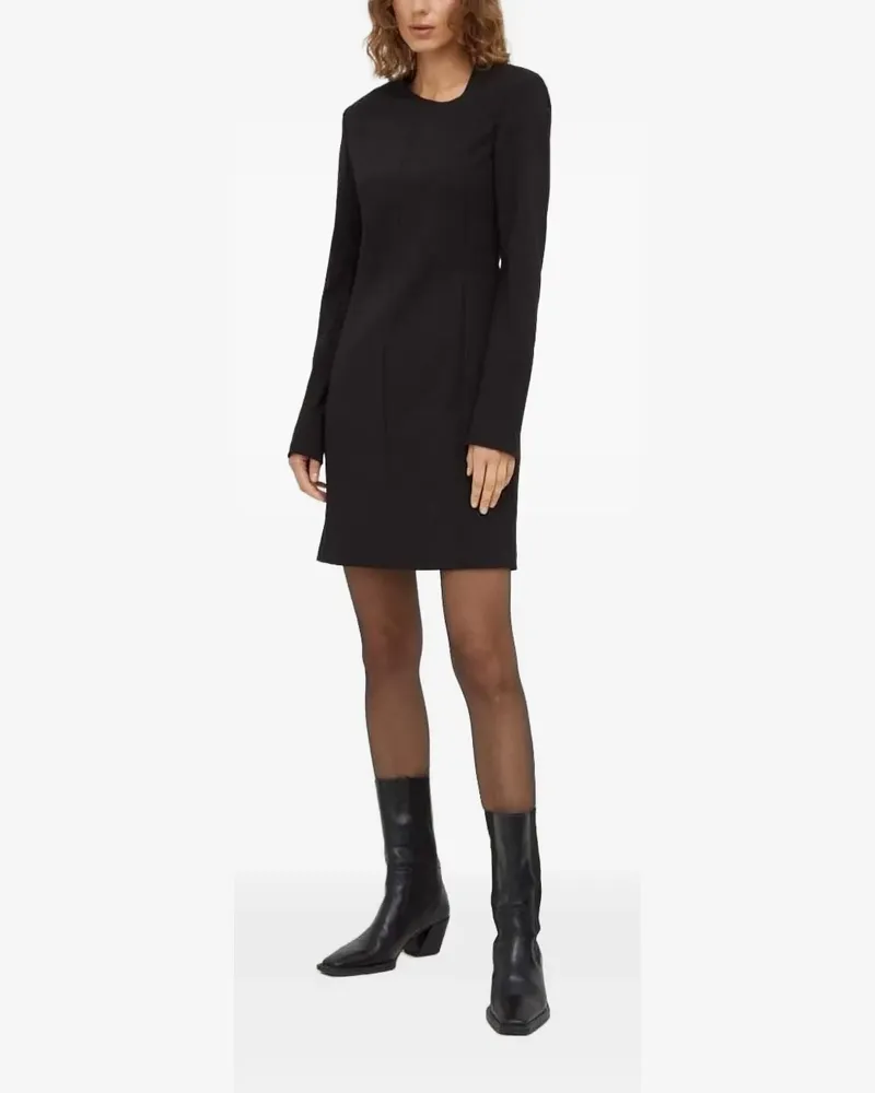 Tiger of Sweden Langärmeliges Minikleid - Schwarz Schwarz