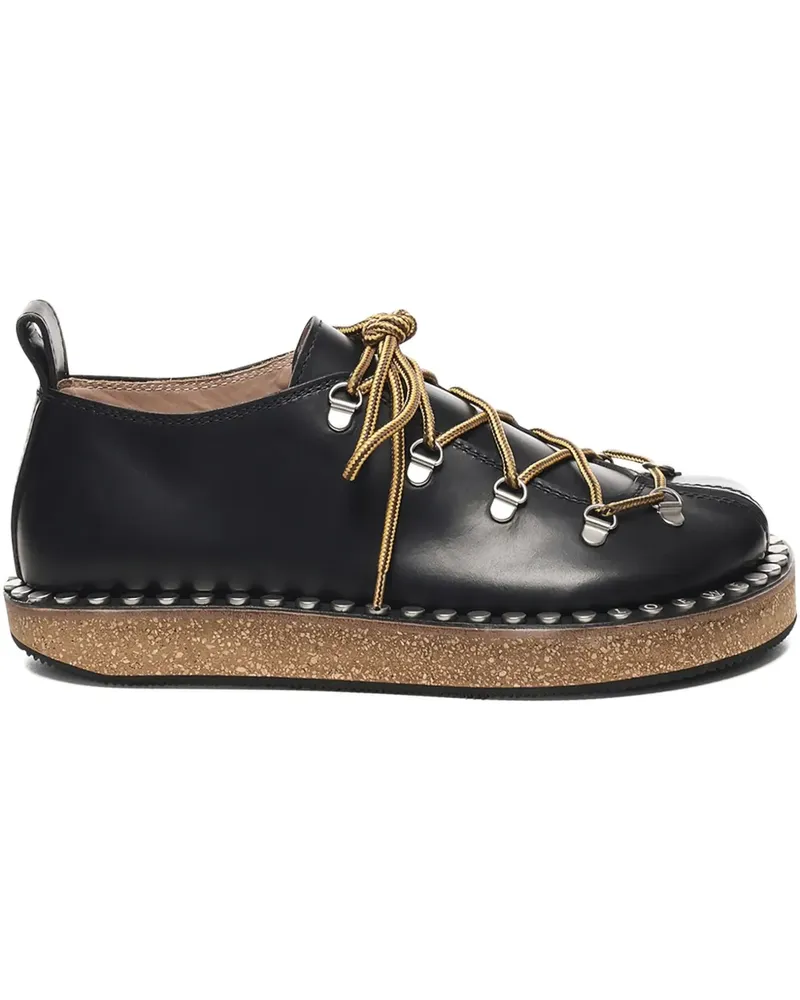 Loewe Sneakers mit Nieten - Schwarz Schwarz