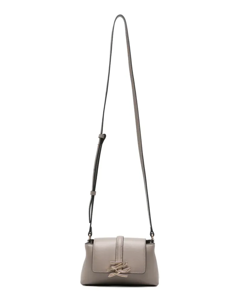 Karl Lagerfeld K/Autograph Mini-Tasche - Grau Grau