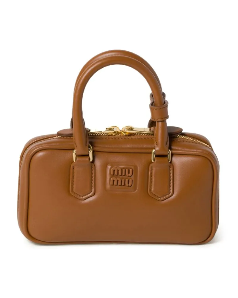 Miu Miu Arcadie Mini-Tasche - Braun Braun
