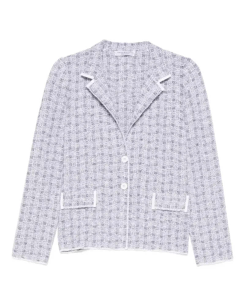 Amina Rubinacci Veronica tweed jacket - Weiß Weiß