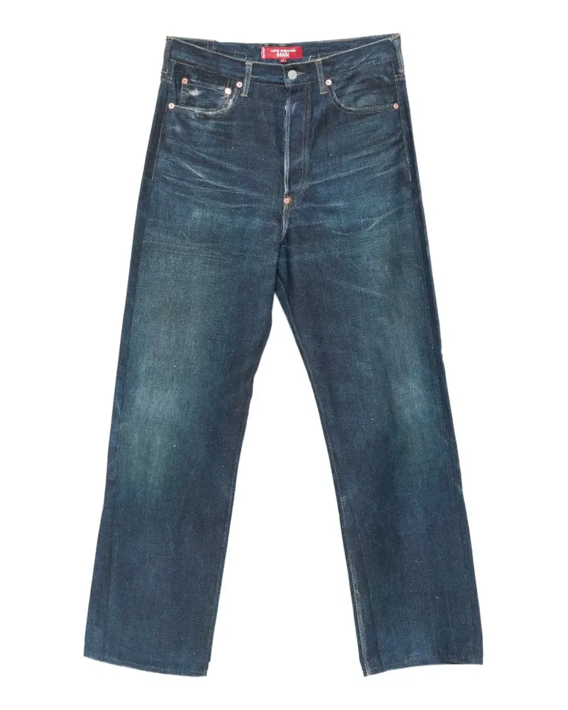 Junya Watanabe x Levi's cinch-strap jeans - Blau Blau
