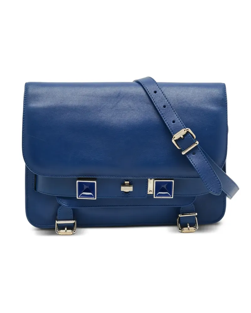 Proenza Schouler PS11 Schultertasche - Blau Blau