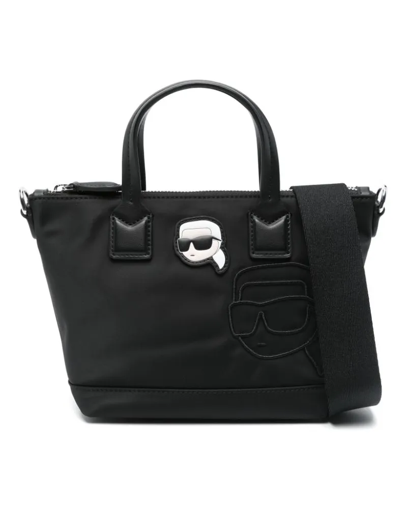 Karl Lagerfeld Kleine Ikon Tote Bag - Schwarz Schwarz