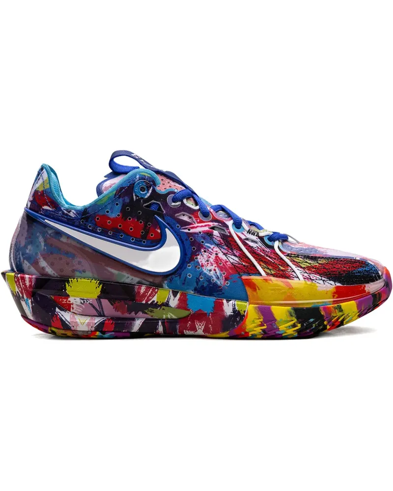 Nike x Jewell Loyd Air Zoom G.T. Cut 3 EP "Paint" Sneakers - Blau Blau