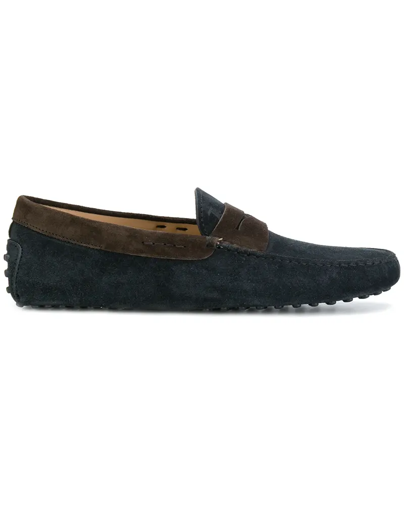 TOD'S Klassische Wildleder-Loafer - Blau Blau