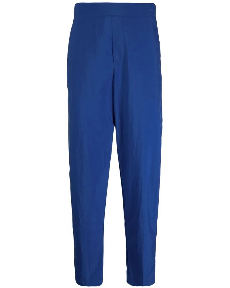 Kitsuné Hose mit geradem Schnitt - Blau Blau
