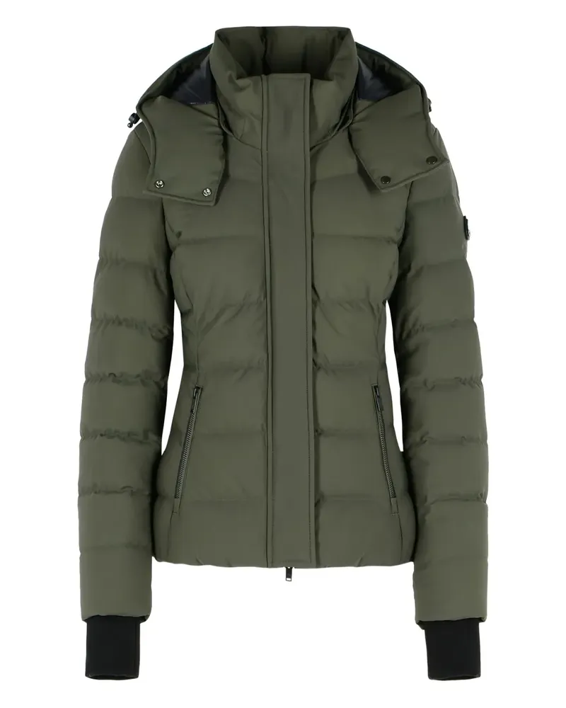 Moose Knuckles Betta hooded zip-up puffer jacket - Grün Grün