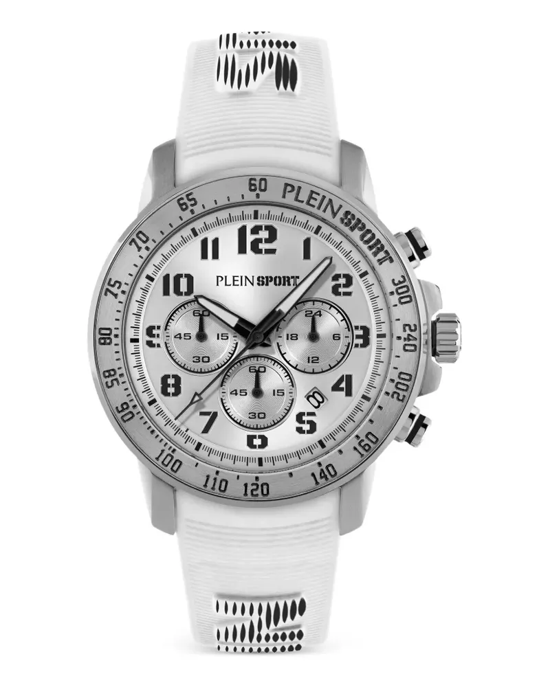 Philipp Plein Chronorace 44mm watch - Weiß Weiß