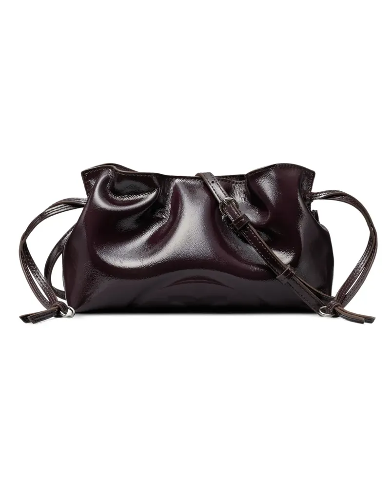 Tory Burch Ella distressed drawstring pouch - Braun Braun