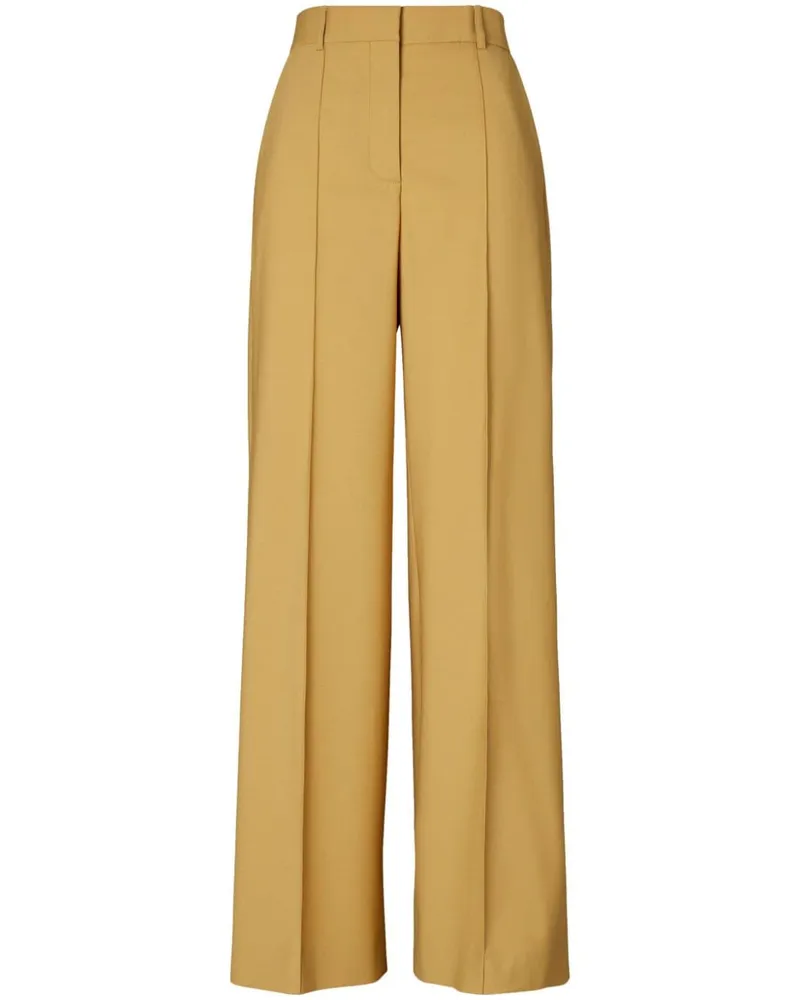 Tory Burch Hose mit weitem Bein - Gelb Gelb