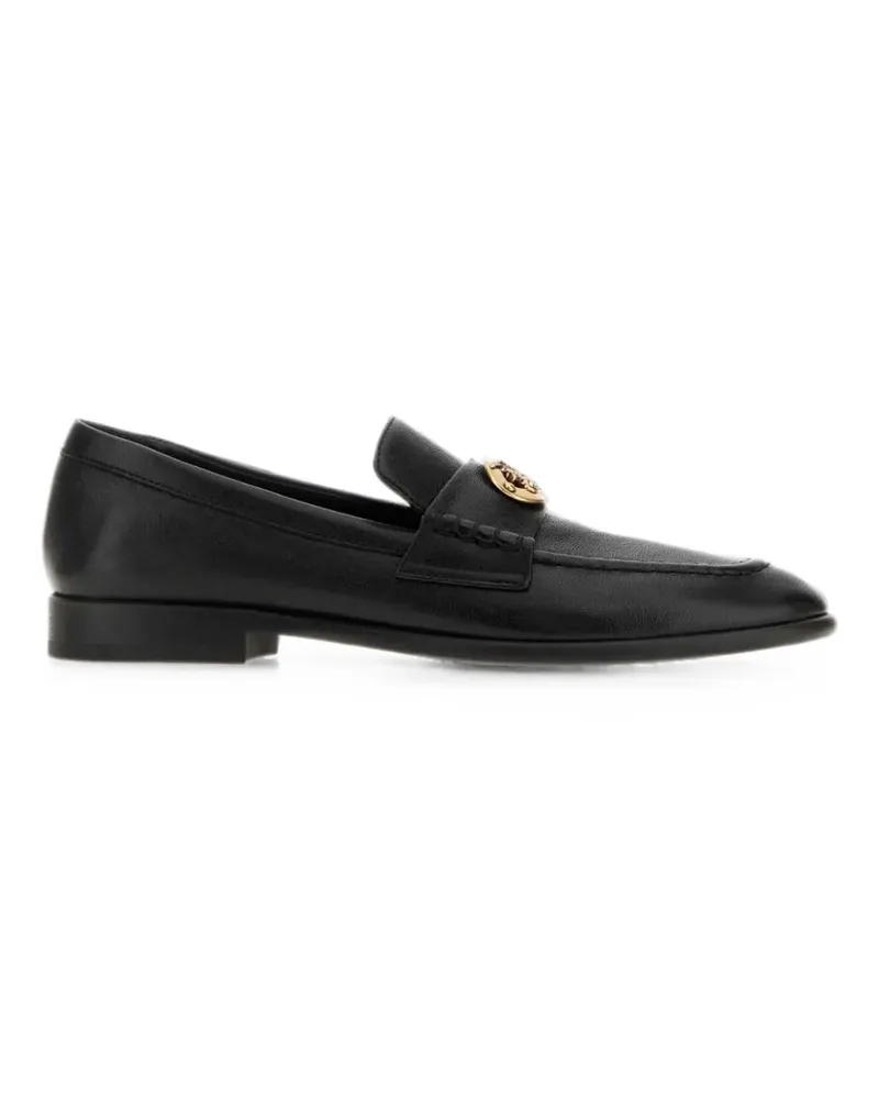 Burberry Loafer mit Logo-Schild - Schwarz Schwarz