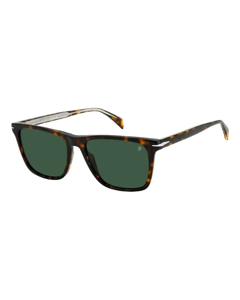 EYEWEAR by DAVID BECKHAM DB 1092/S square-frame sunglasses - Braun Braun