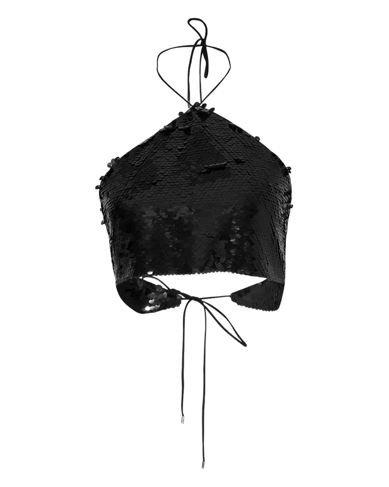 Alexis Zira halterneck top - Schwarz Schwarz