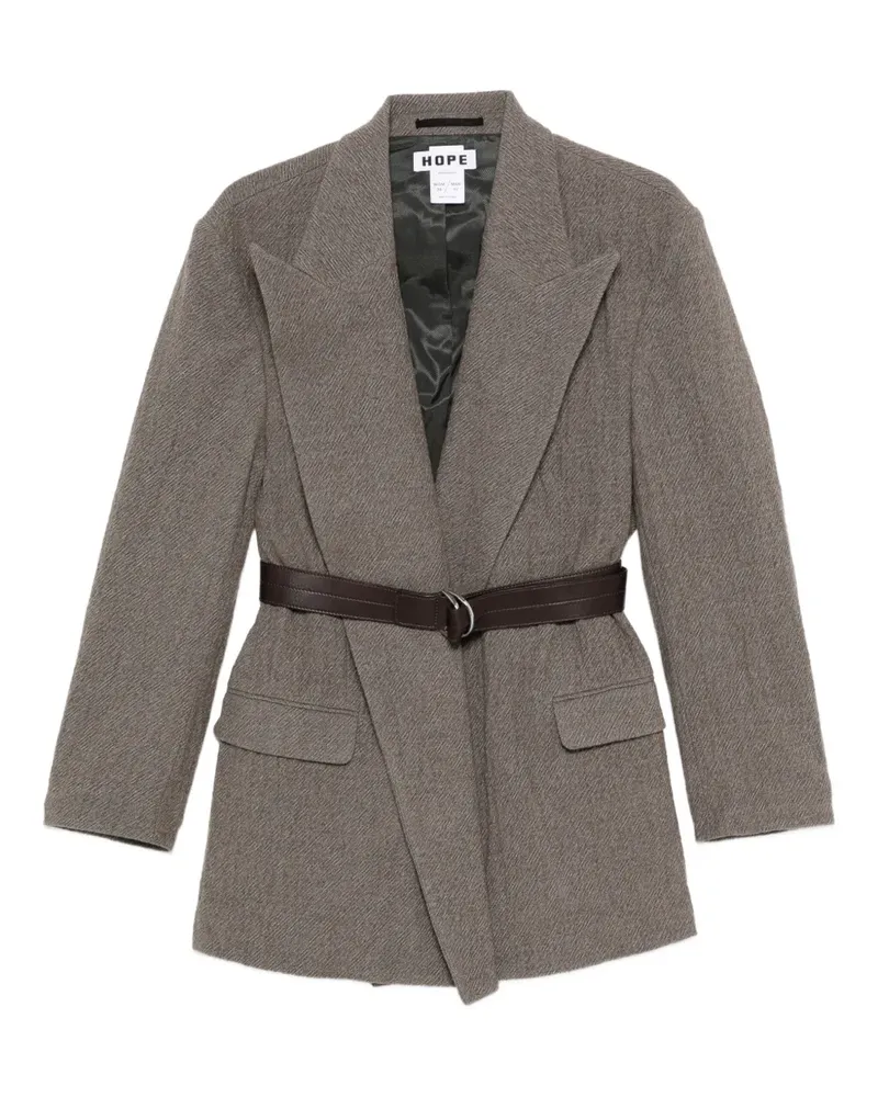 Hope Blazer mit Gürtel - Nude Nude