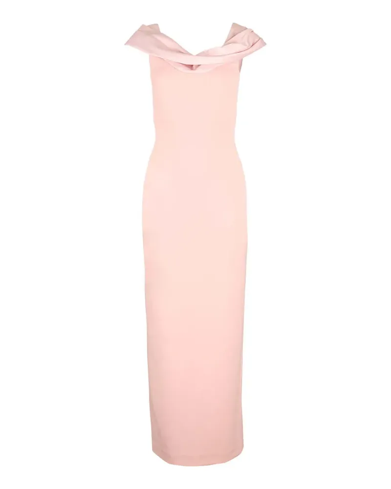 Solace London Adele draped maxi dress - Rosa Rosa