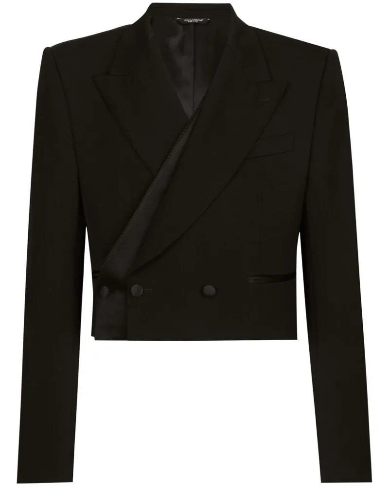 Dolce & Gabbana Doppelreihiges Sakko - Schwarz Schwarz