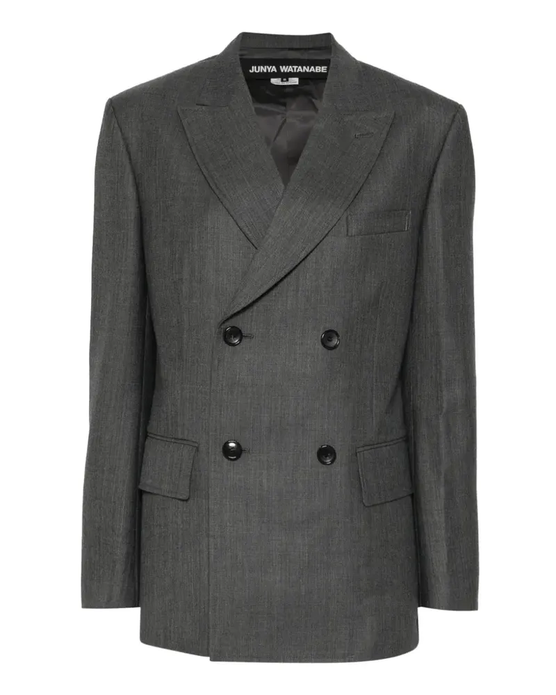Junya Watanabe Doppelreihiges Sakko - Grau Grau