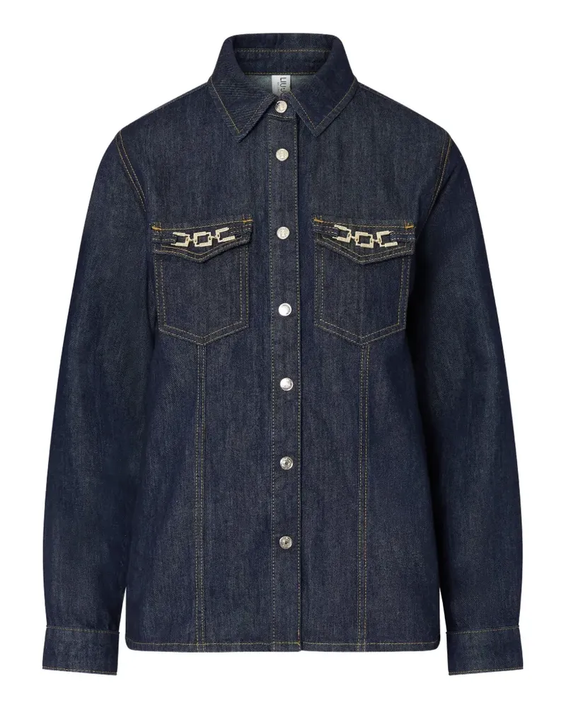 Liu Jo slim fit denim shirt - Blau Blau