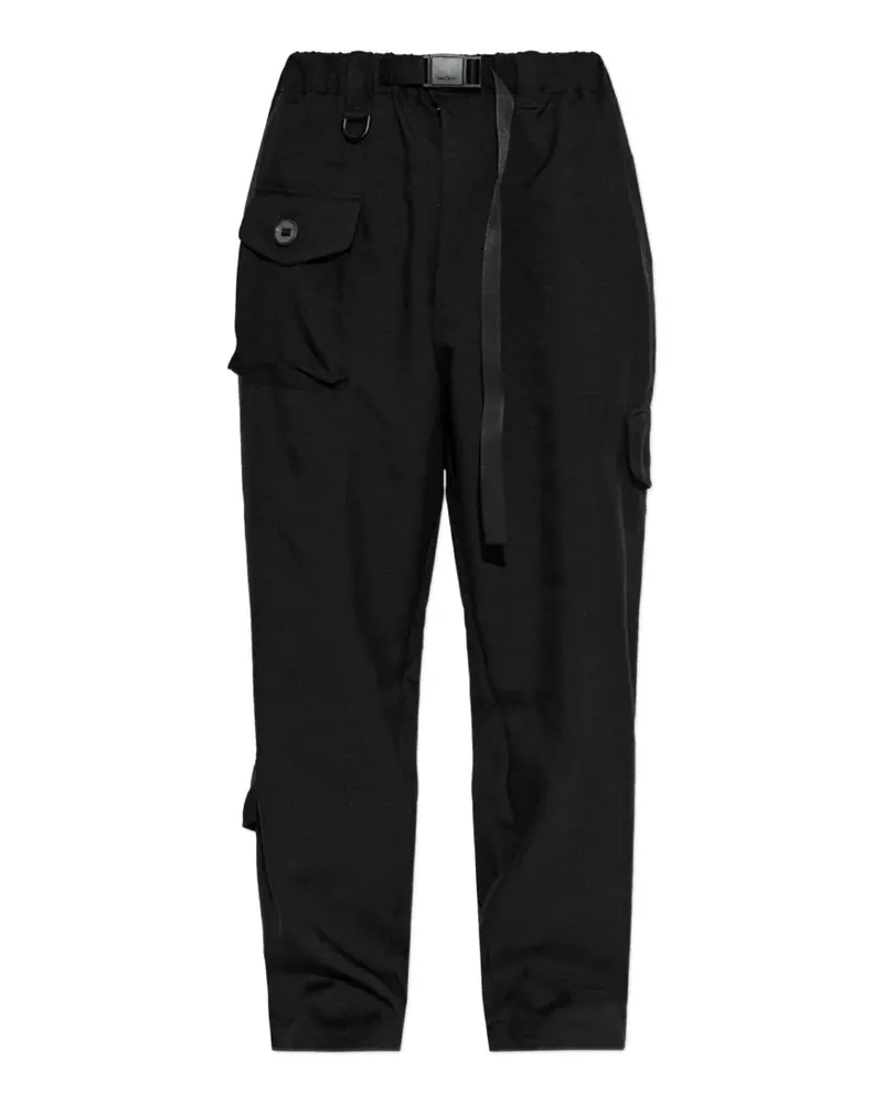 Y-3 belted cargo pants - Schwarz Schwarz