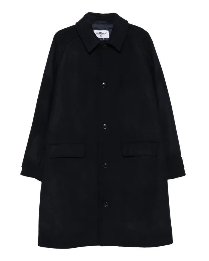 Sebago Beals button-fastening coat - Blau Blau