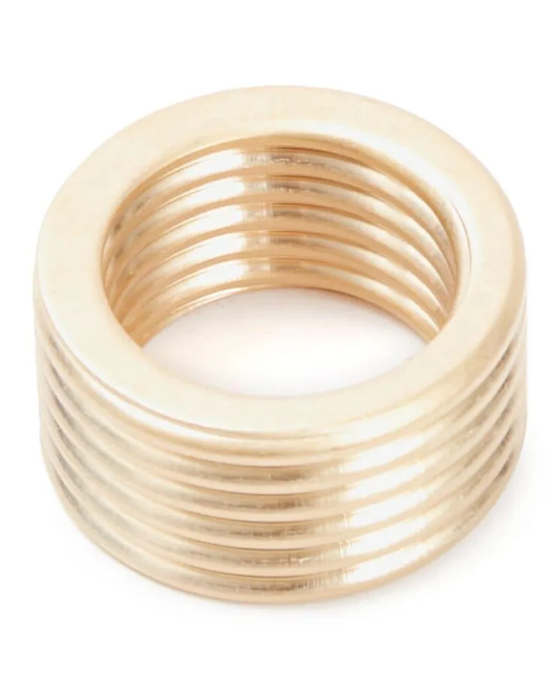 Maison Margiela Ring mit Schrauben-Motiv Gold