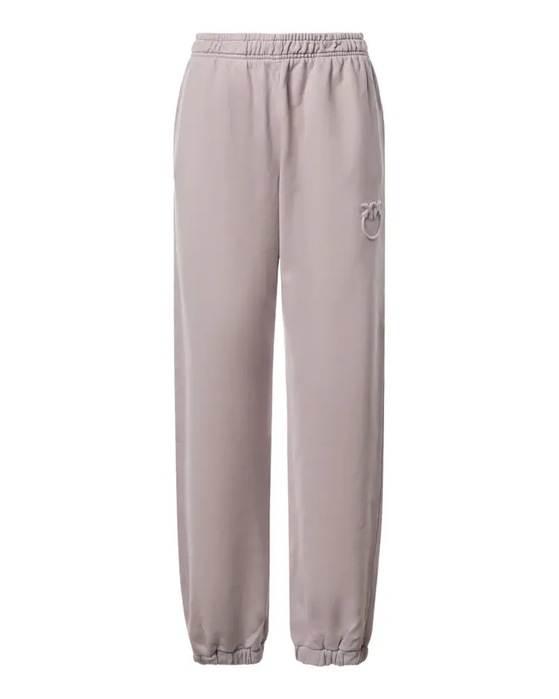 Pinko Jogginghose mit Logo-Prägung - Violett Violett