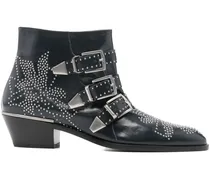 Susanna Stiefel mit Nieten - Blau
