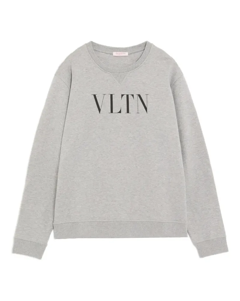 Valentino Garavani VLTN Sweatshirt mit Rundhalsausschnitt - Grau Grau