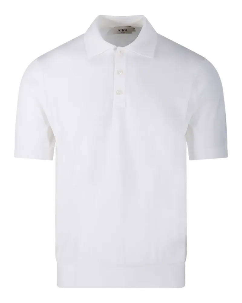 Altea button polo shirt - Weiß Weiß