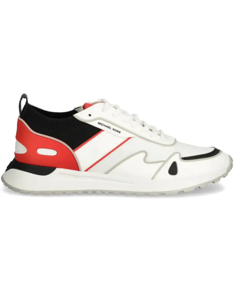 Michael Kors Sneakers im Layering-Look - Weiß Weiß