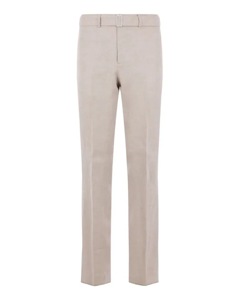 LARDINI Hose mit Gürtel - Nude Nude