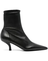 Totême The Heeled Sock-Boots 55mm Schwarz