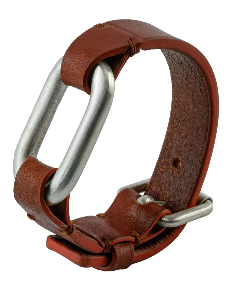 Parts Of Four sterling silver Link Gauntlet bracelet - Braun Braun